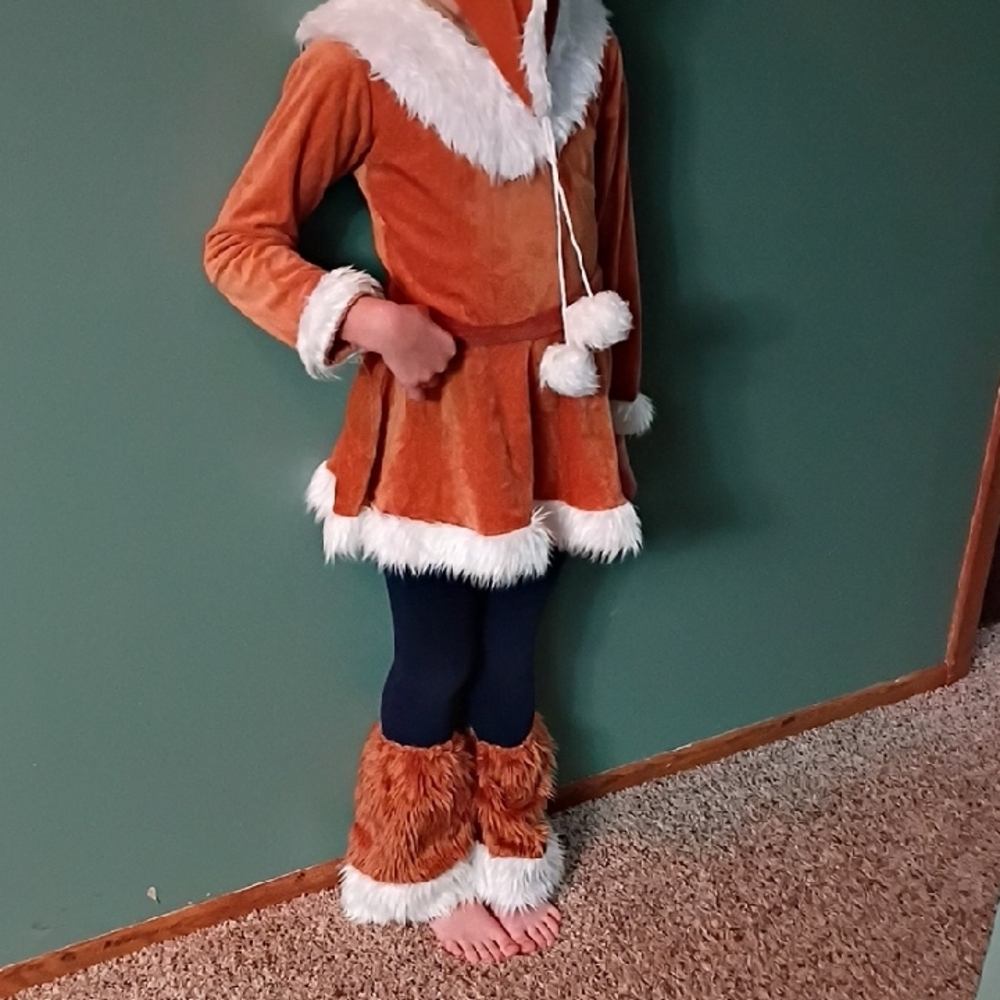 🦊Fox Kids Costume Size Medium Spooktacular Creations Set - Picture 10 of 12